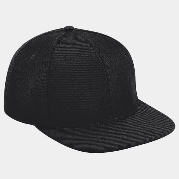 Beechfield Original Flat Peak 6 Panel Snapback Cap Thumbnail
