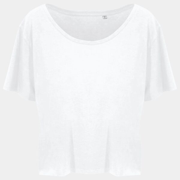 Ecologie Ladies Daintree EcoViscose Cropped T-Shirt Thumbnail