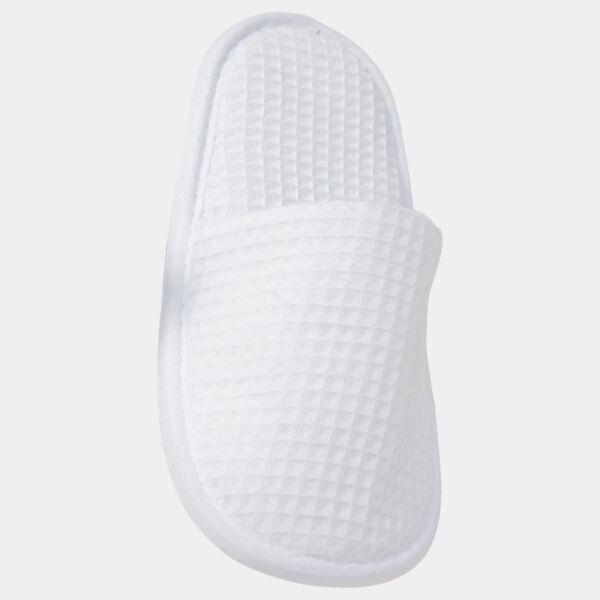 Towel City Waffle Mule Slippers Thumbnail