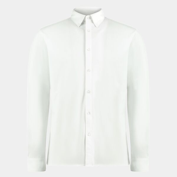 Kustom Kit Long Sleeve Superwash® 60°C Piqué Shirt Thumbnail
