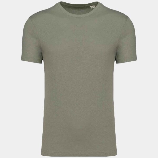 Native Spirit Unisex Organic Cotton Linen Blend T-Shirt Thumbnail