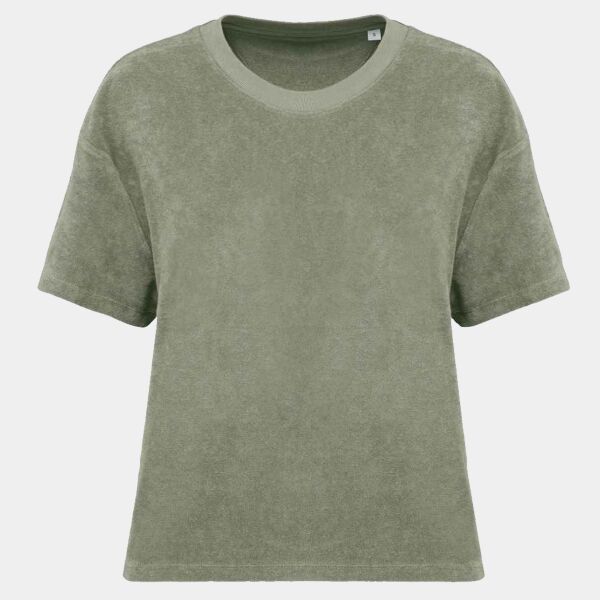 Native Spirit Ladies Terry Towel T-Shirt Thumbnail