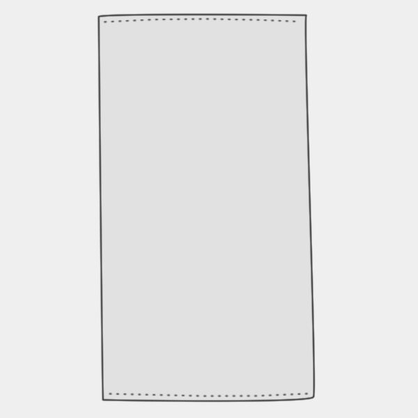 Towel City Organic Printable Border Bath Sheet Thumbnail