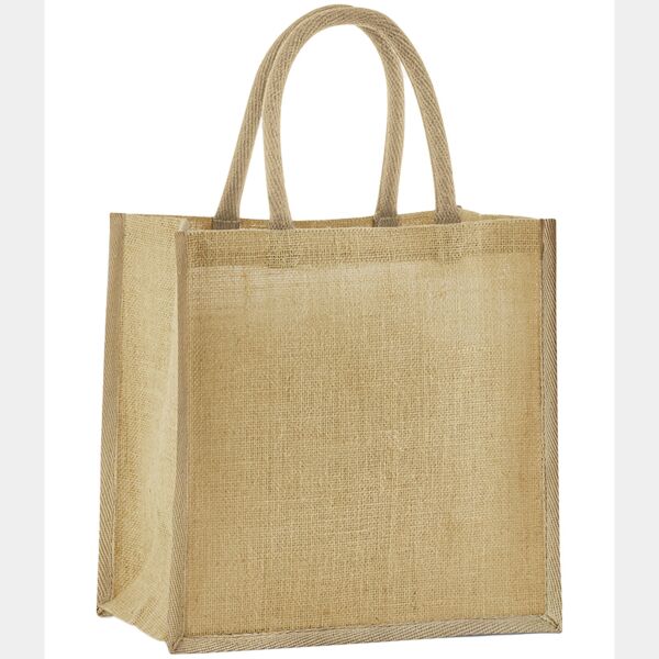 Westford Mill Natural Starched Jute Mini Gift Bag Thumbnail