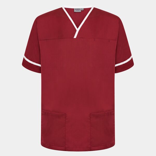 Scrub Tunic With Trim Thumbnail