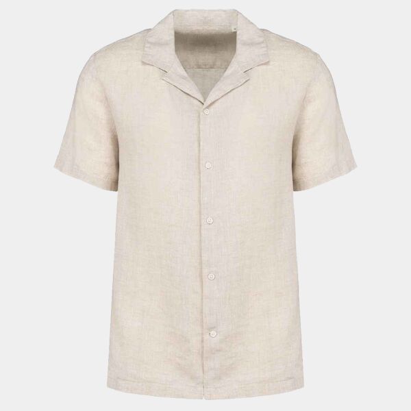 Spasso Short Sleeve Linen Shirt Thumbnail