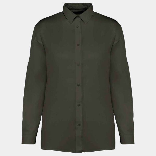 Spasso Ladies Long Sleeve TENCEL™ Shirt Thumbnail