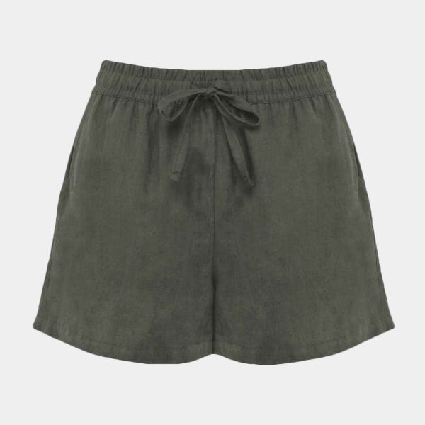 Spasso Ladies Linen Shorts Thumbnail