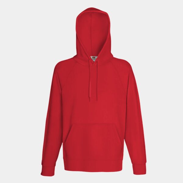 Fruit of the Loom Lightweight Hooded Sweatshirt Thumbnail