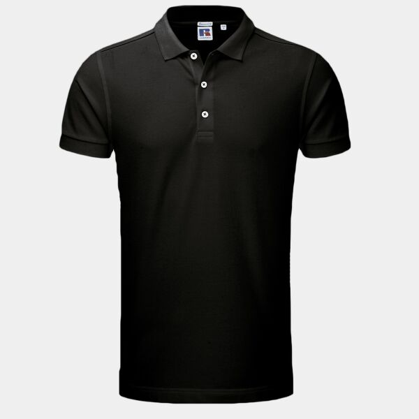Russell Stretch Piqué Polo Shirt Thumbnail