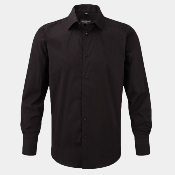 Russell Collection Long Sleeve Easy Care Fitted Shirt Thumbnail