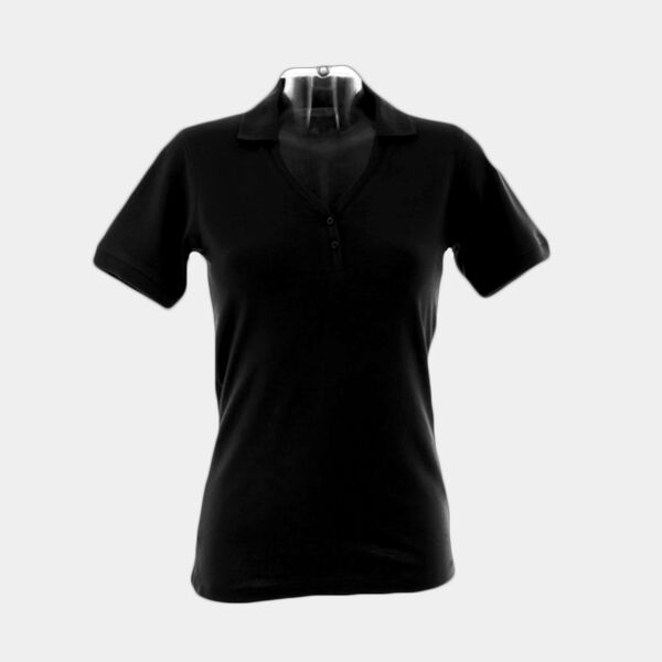 Kustom Kit Sophia Comfortec® V Neck Polo Shirt Thumbnail