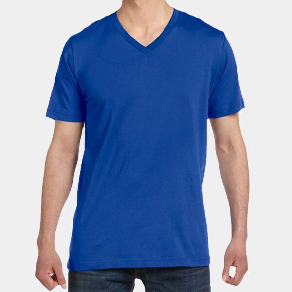 Canvas Unisex Jersey V Neck T-Shirt Thumbnail