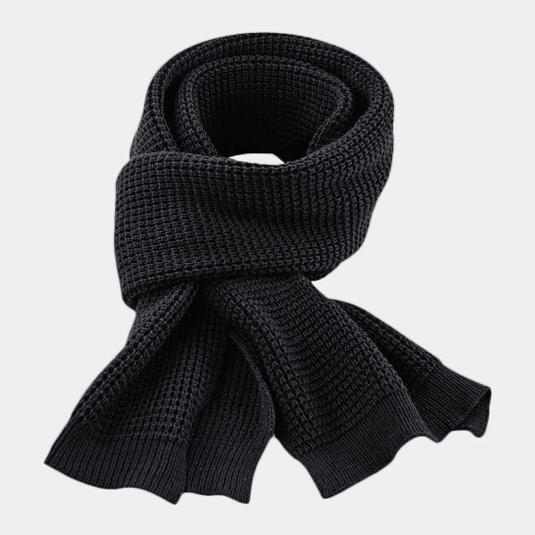 Beechfield Classic Waffle Knit Scarf Thumbnail