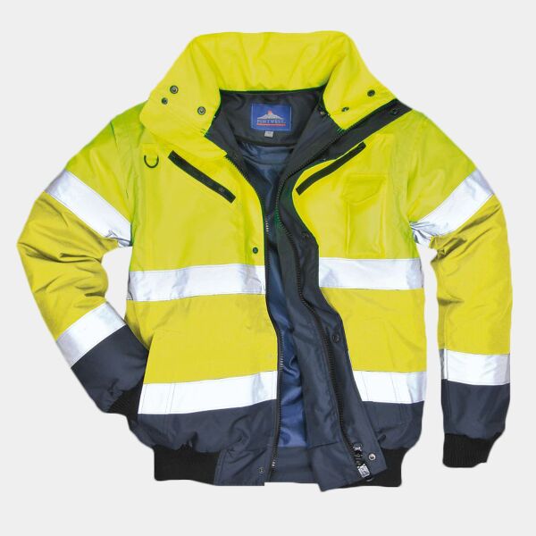 Portwest 3-in-1 Hi-Vis Bomber Jacket Thumbnail