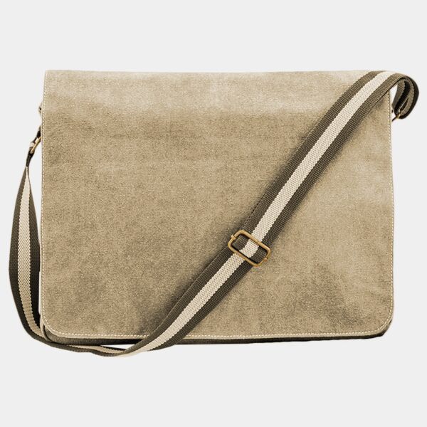 Quadra Vintage Canvas Despatch Bag Thumbnail