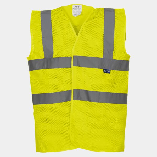 Yoko Top Cool Open Mesh Waistcoat Thumbnail