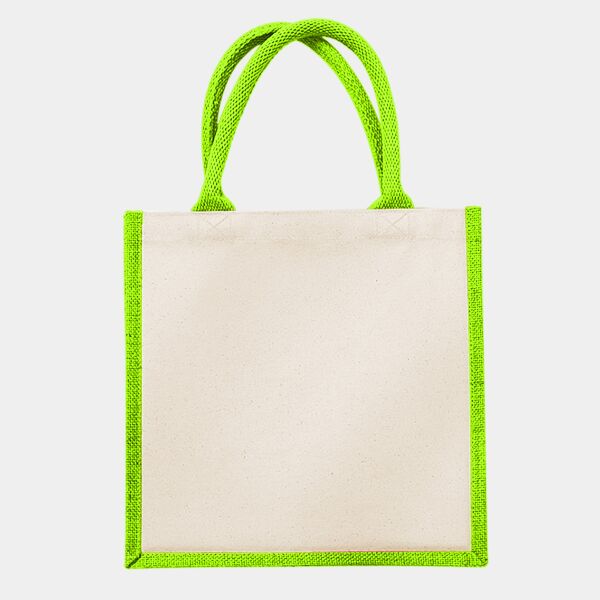 Westford Mill Printers Midi Jute Tote Bag Thumbnail