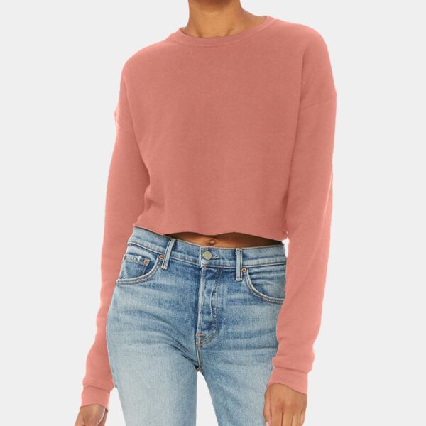 Bella Ladies Cropped Sweatshirt Thumbnail