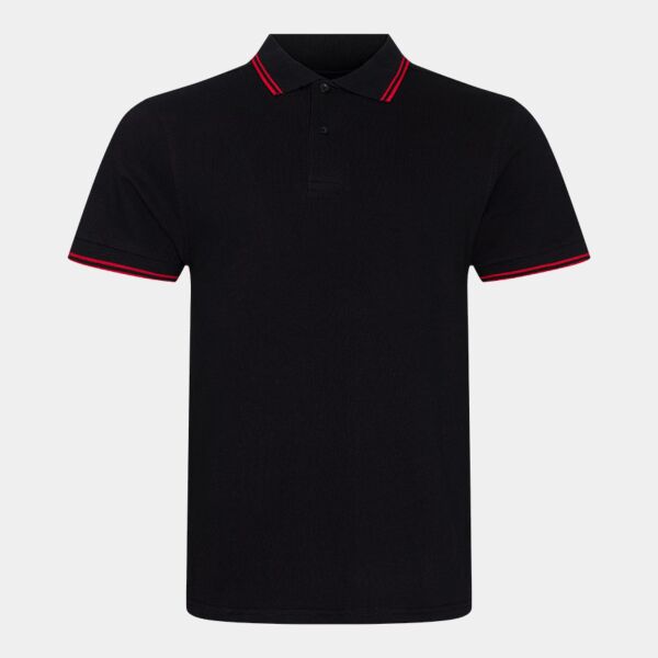 AWDis Stretch Tipped Piqué Polo Shirt Thumbnail