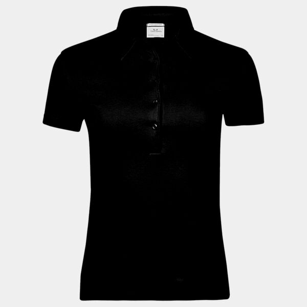 Tee Jays Ladies Pima Cotton Interlock Polo Shirt Thumbnail