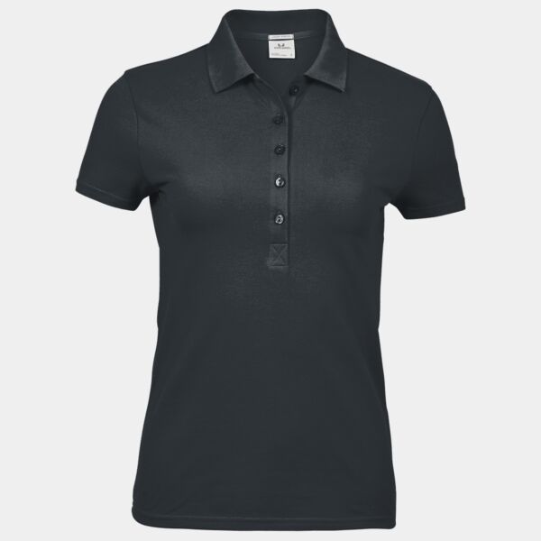 Tee Jays Ladies Luxury Stretch Polo Shirt Thumbnail