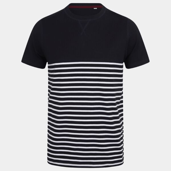Front Row Unisex Breton Striped T-Shirt Thumbnail
