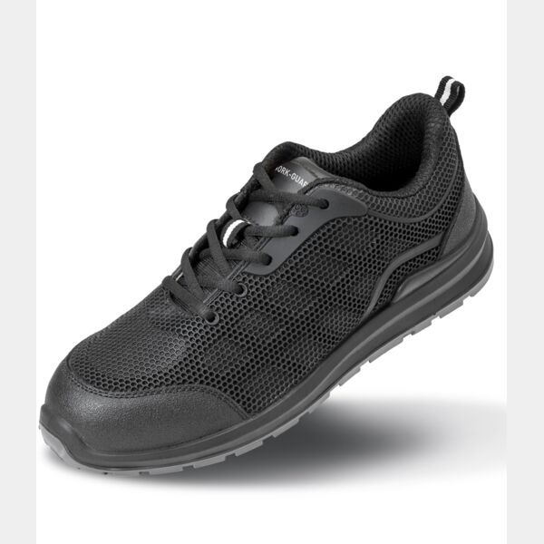 Result Work-Guard All Black Safety Trainers Thumbnail