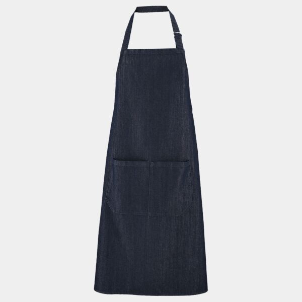 SOL'S Grant Denim Bib Apron with Pocket Thumbnail