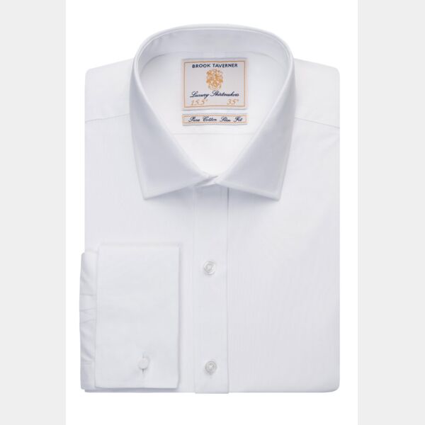 Brook Taverner - Chelford Double Cuff Slim Fit Thumbnail