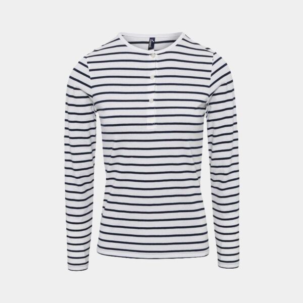 Premier Ladies Long John Roll Sleeve T-Shirt Thumbnail