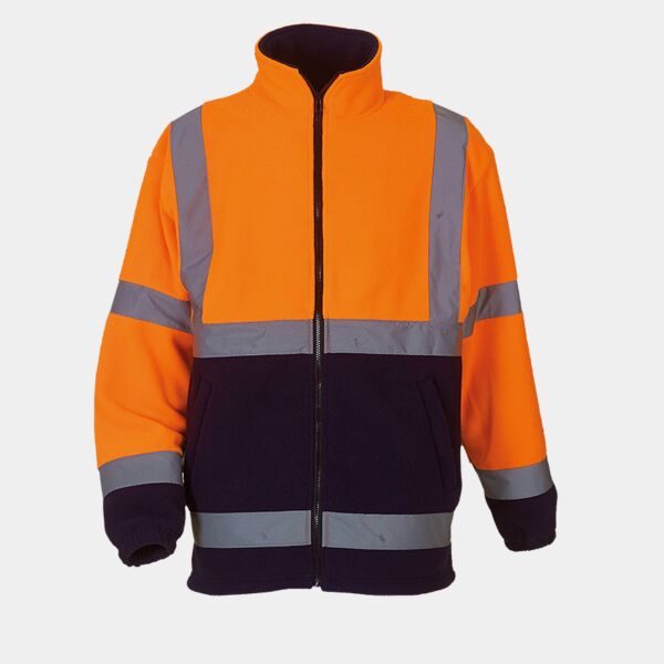 Yoko Hi-Vis Heavyweight Fleece Jacket Thumbnail