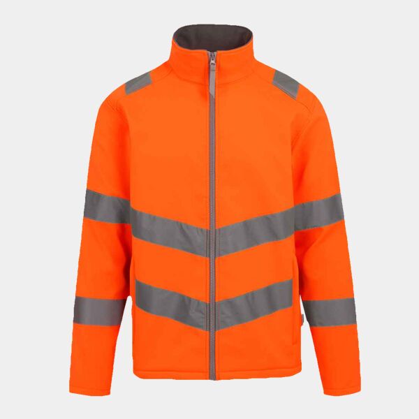 Regatta High Visibility Pro Contrast Ablaze Soft Shell Jacket Thumbnail